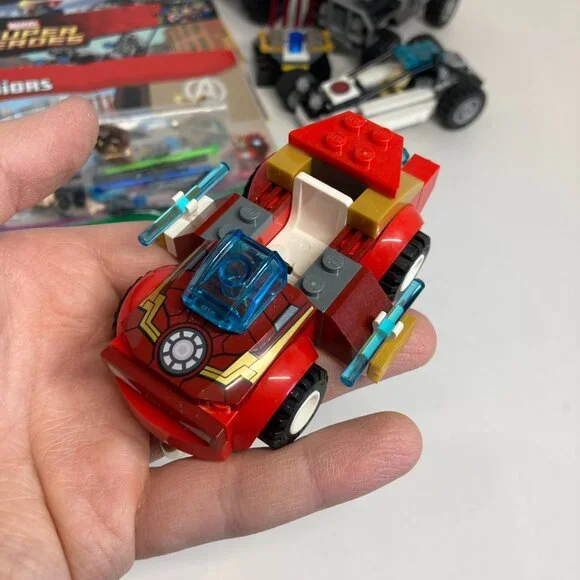 Lego Marvel Super Heroes Mixed Vehicles Lot No Minifigures 76029 76030 76050 - Picture 3 of 10